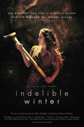 Film poster for Indelible Winter by Ann Huang 