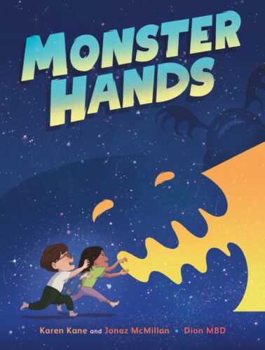 Cover of Karen Kane's picture book, Monster Hands