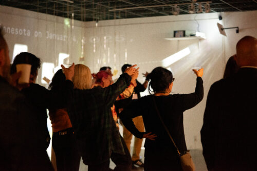 VCFA hosts a gallery art exhibition for students.
