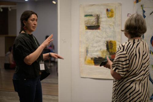 VCFA visual artists discuss art and artist grants.