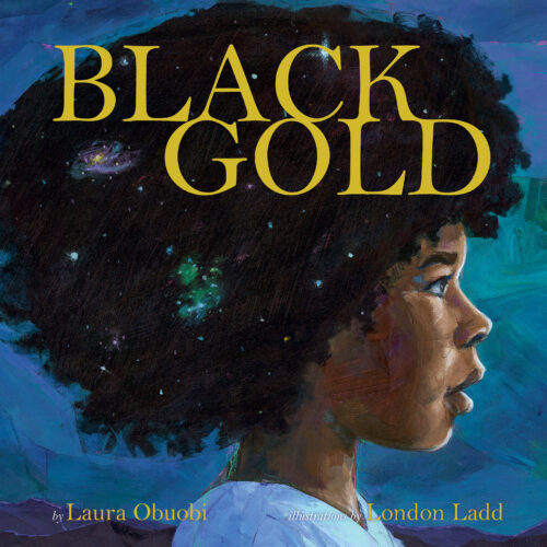 Cover of the picture book Black Gold by Laura Obuobi